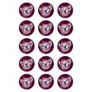 Sea Eagles NRL Edible Icing Cupcake Images